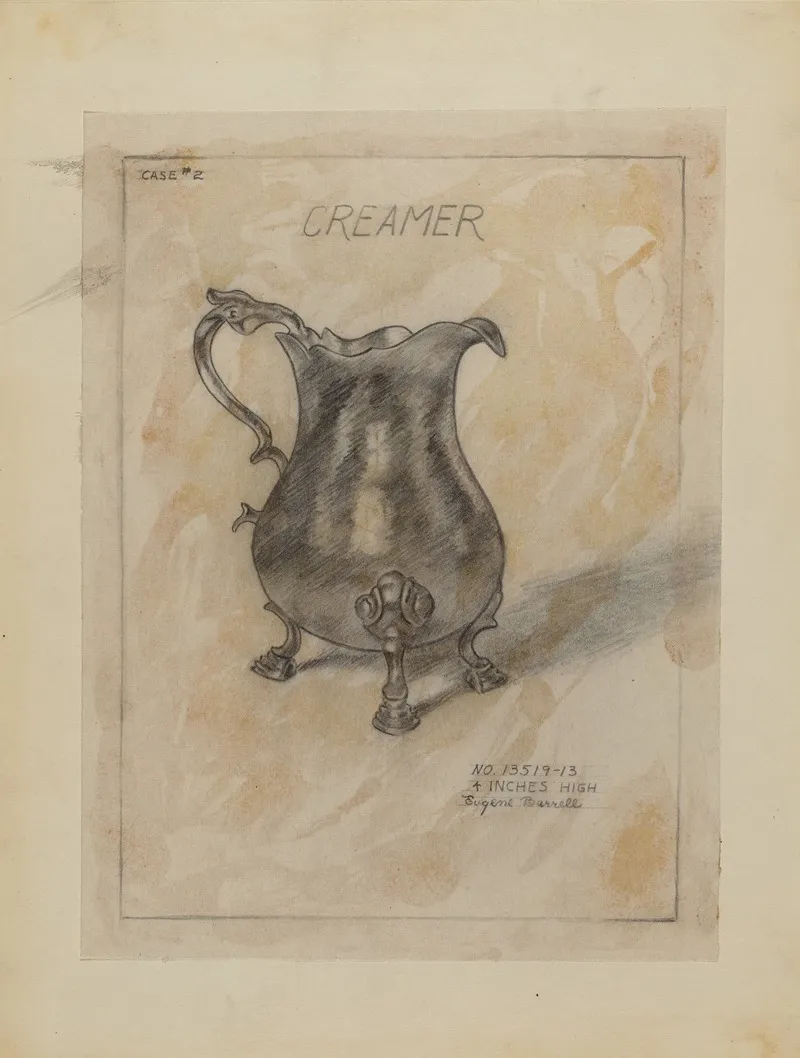 Silver Creamer 7