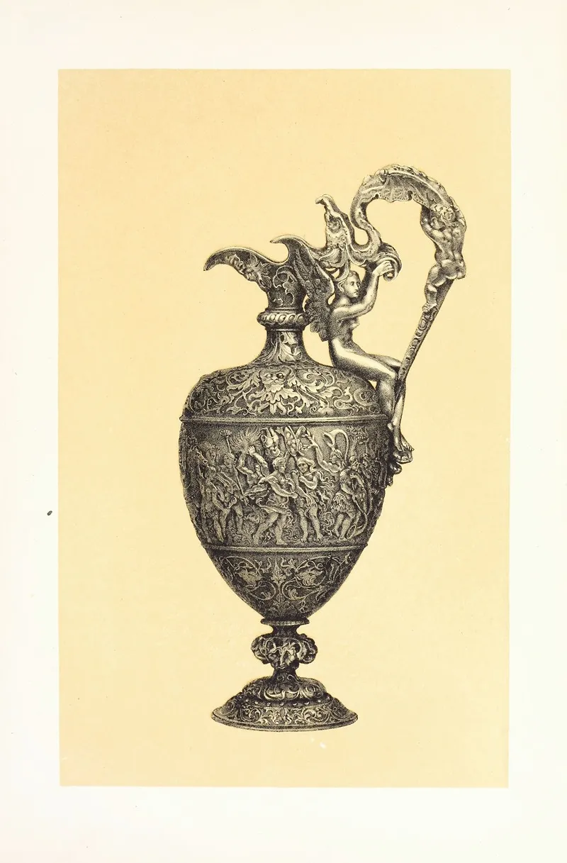 Silver Ewer Wall Art by John Charles Robinson - High-Resolution Digital Print