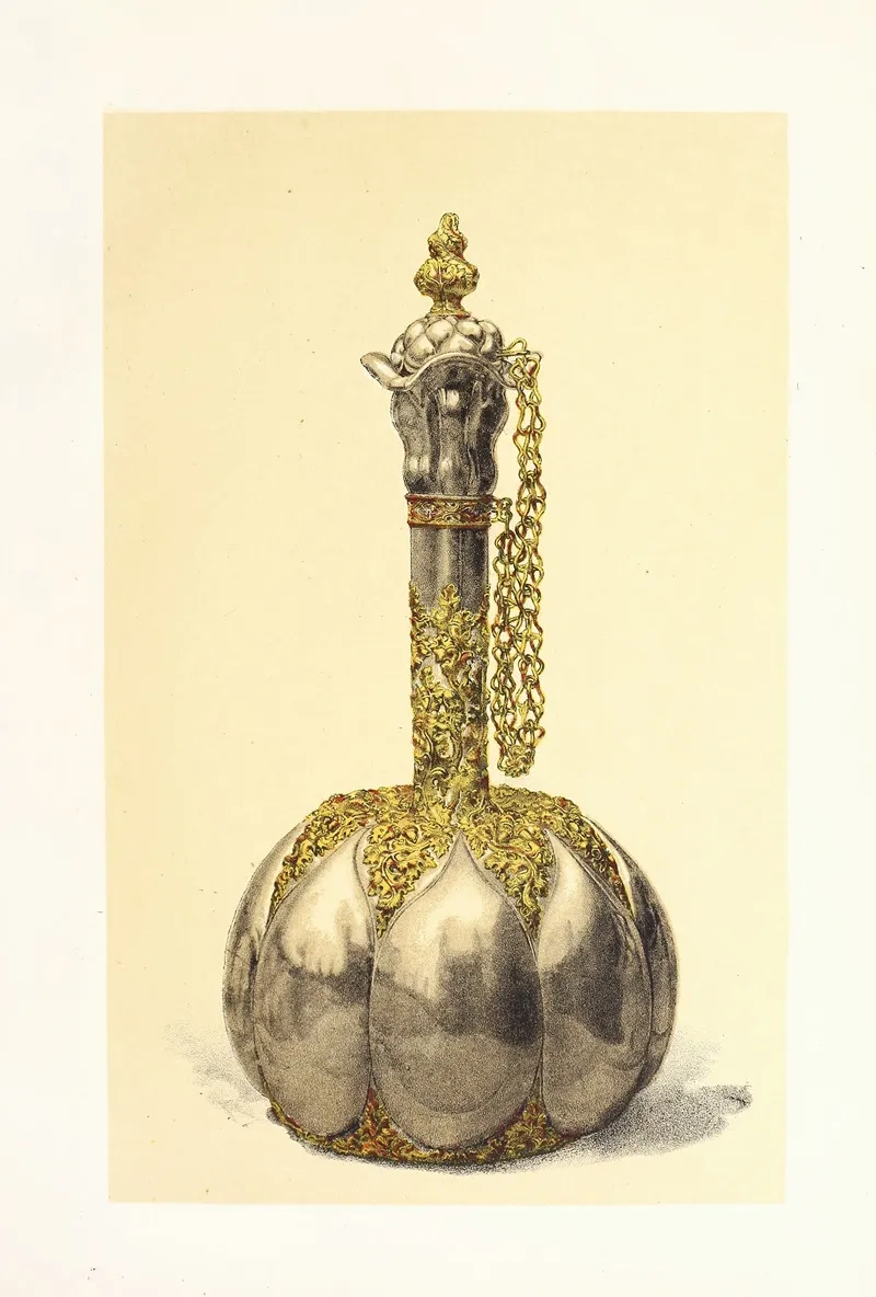 Silver Gilt Frame Enriched With Translucent Enamels Wall Art by John Charles Robinson - High-Resolution Digital Print