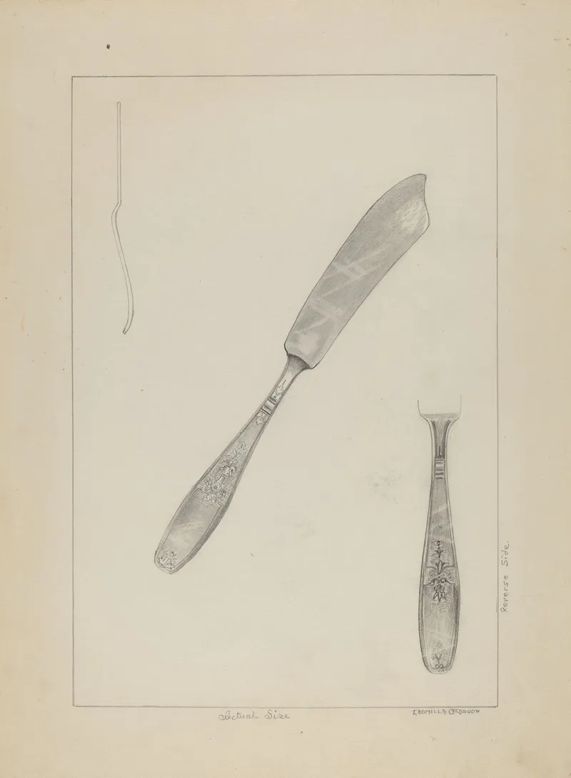 Silver Knife Rogers Silverware