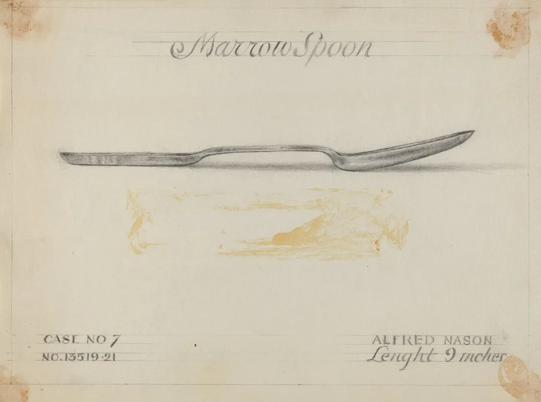 Silver Marrow Spoon