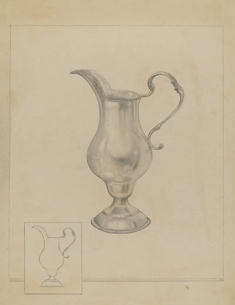Silver Pitcher 17