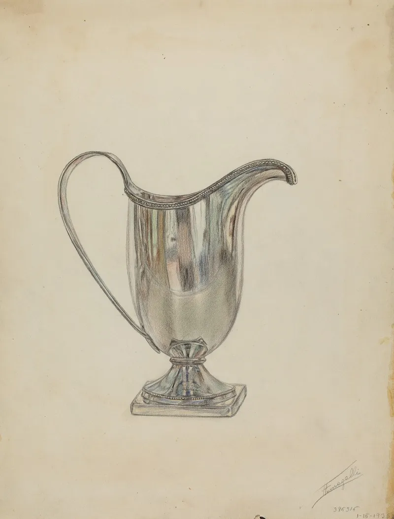 Silver Pitcher 9