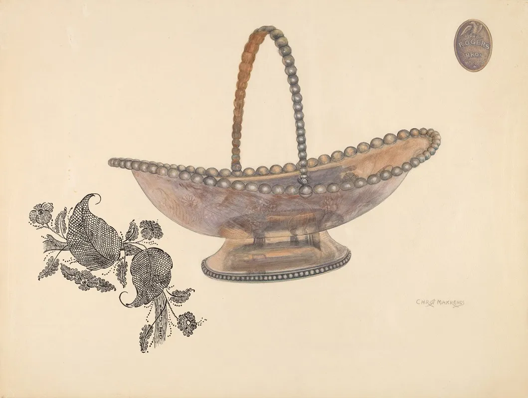 Silver Plate Bread Basket