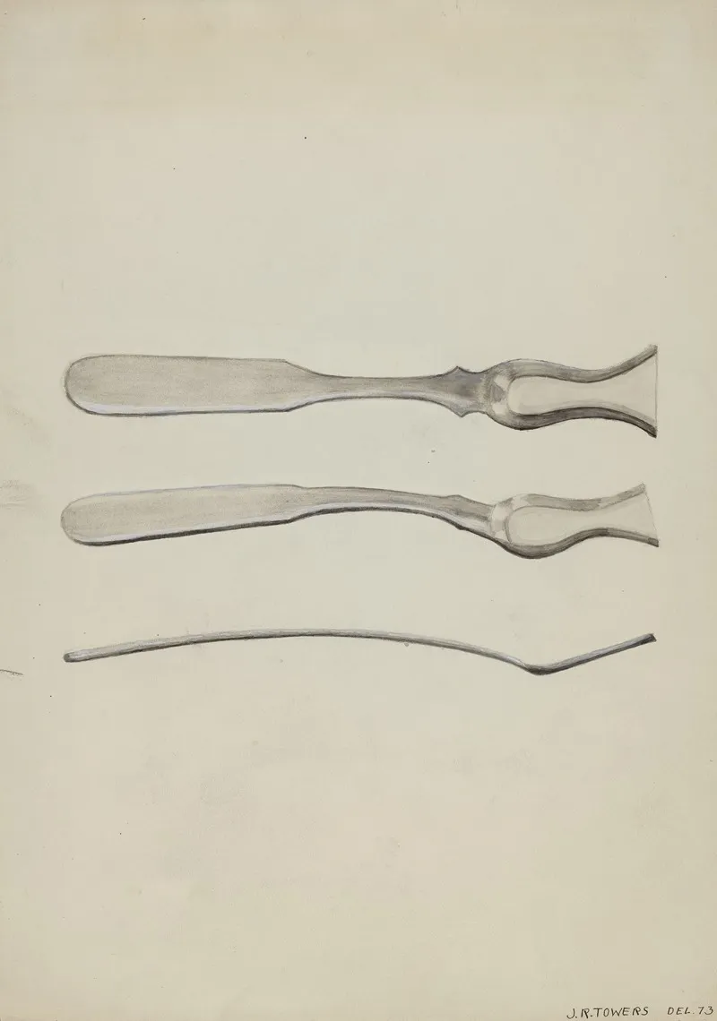 Silver Salt Spoon 5
