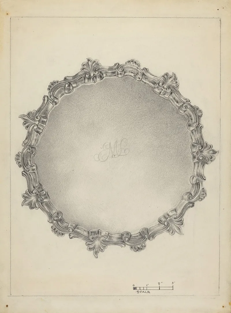 Silver Salver 5