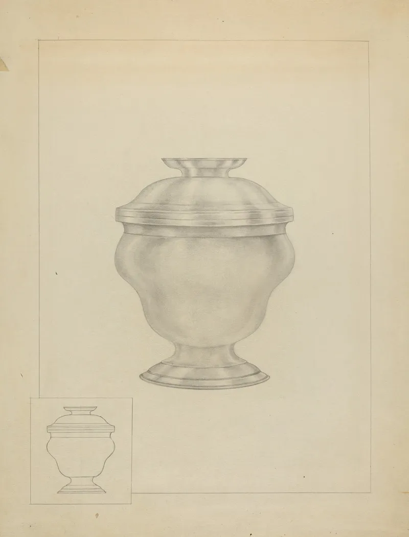Silver Sugar Bowl 15