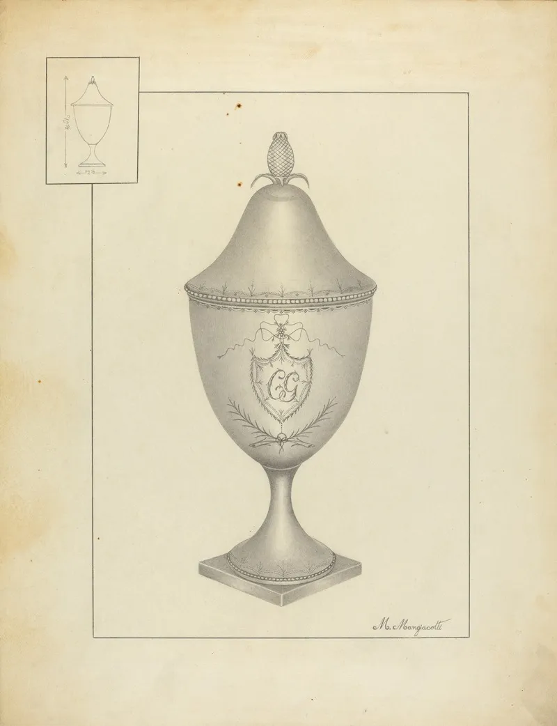 Silver Sugar Bowl 19