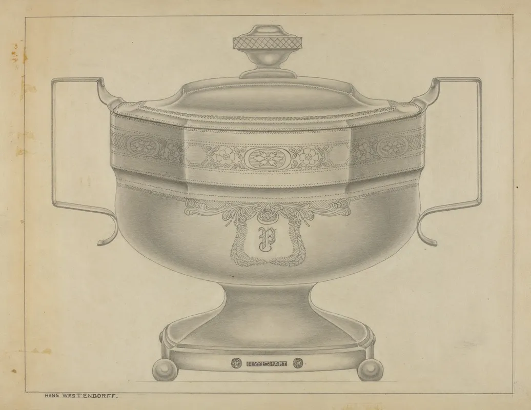 Silver Sugar Bowl 4