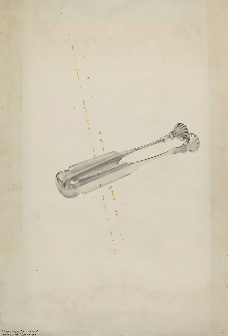 Silver Sugar Tongs 4