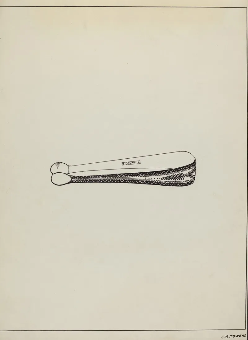 Silver Sugar Tongs 7