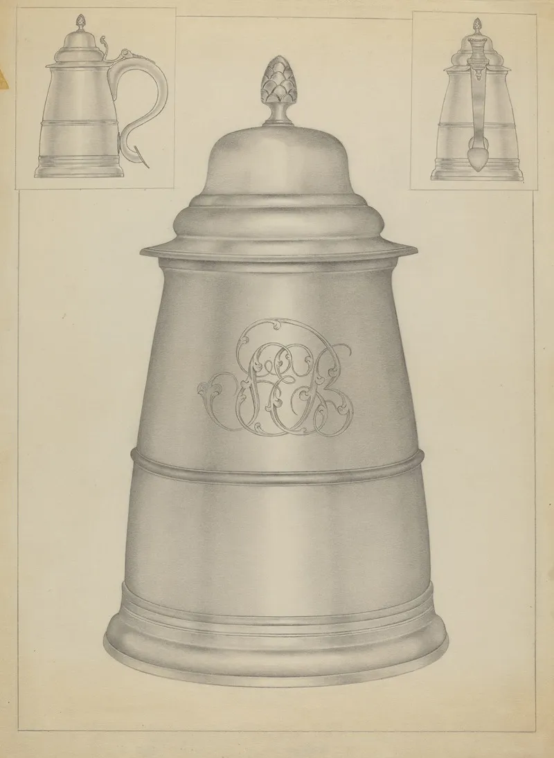 Silver Tankard 35