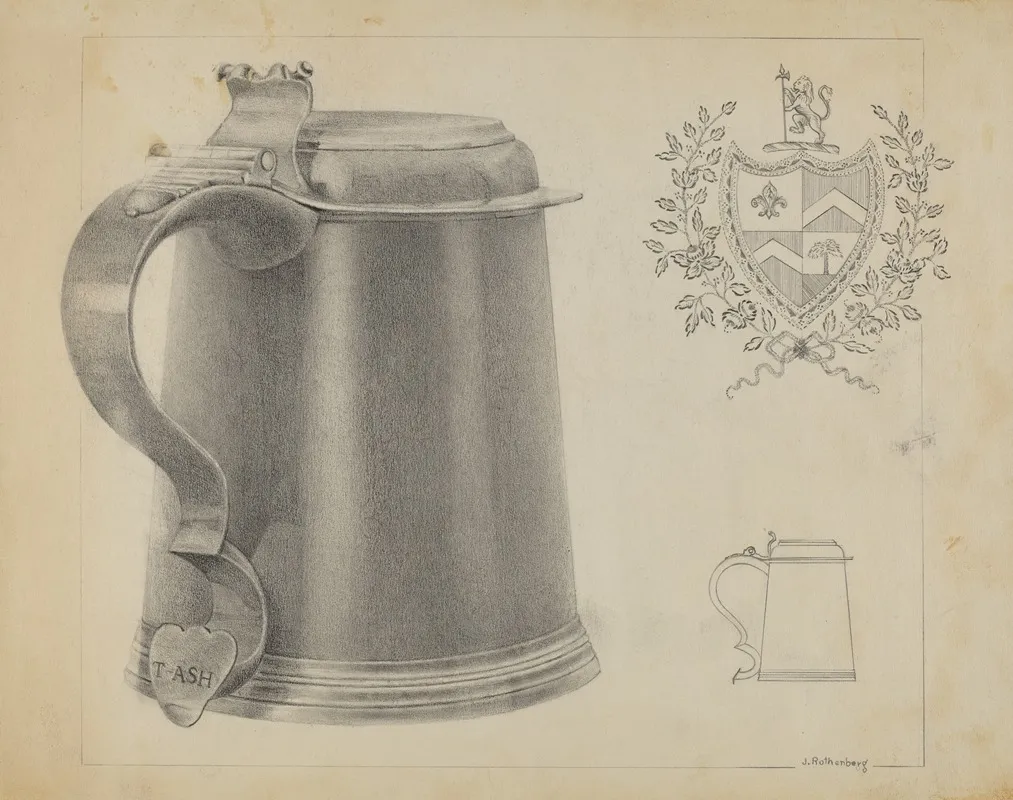 Silver Tankard 38