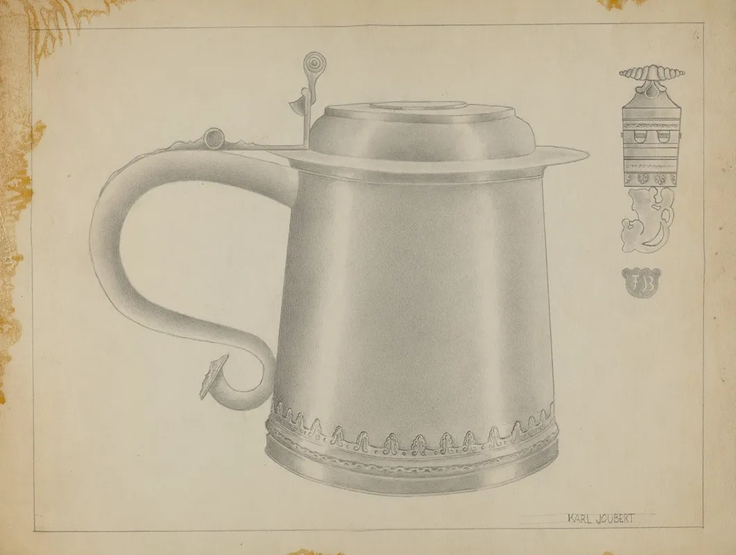 Silver Tankard 40