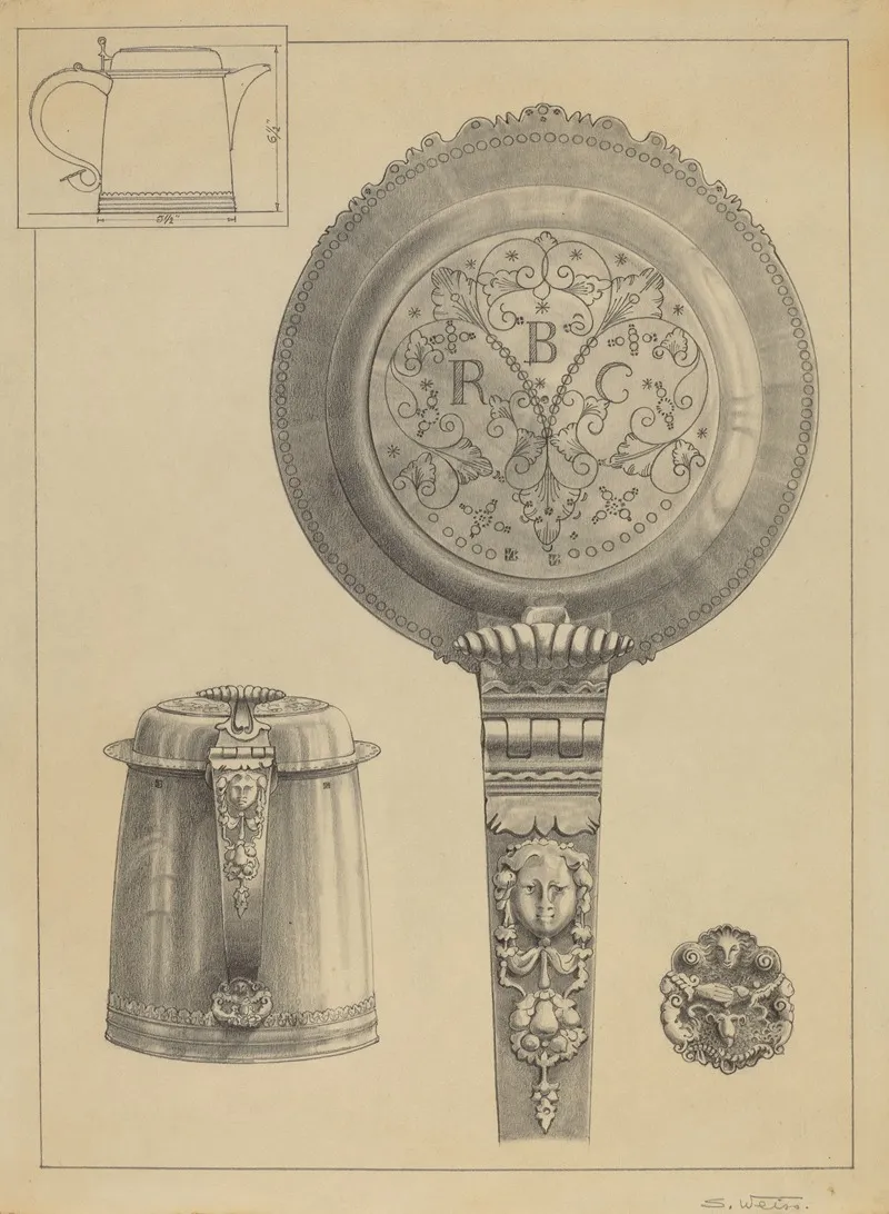 Silver Tankard 57