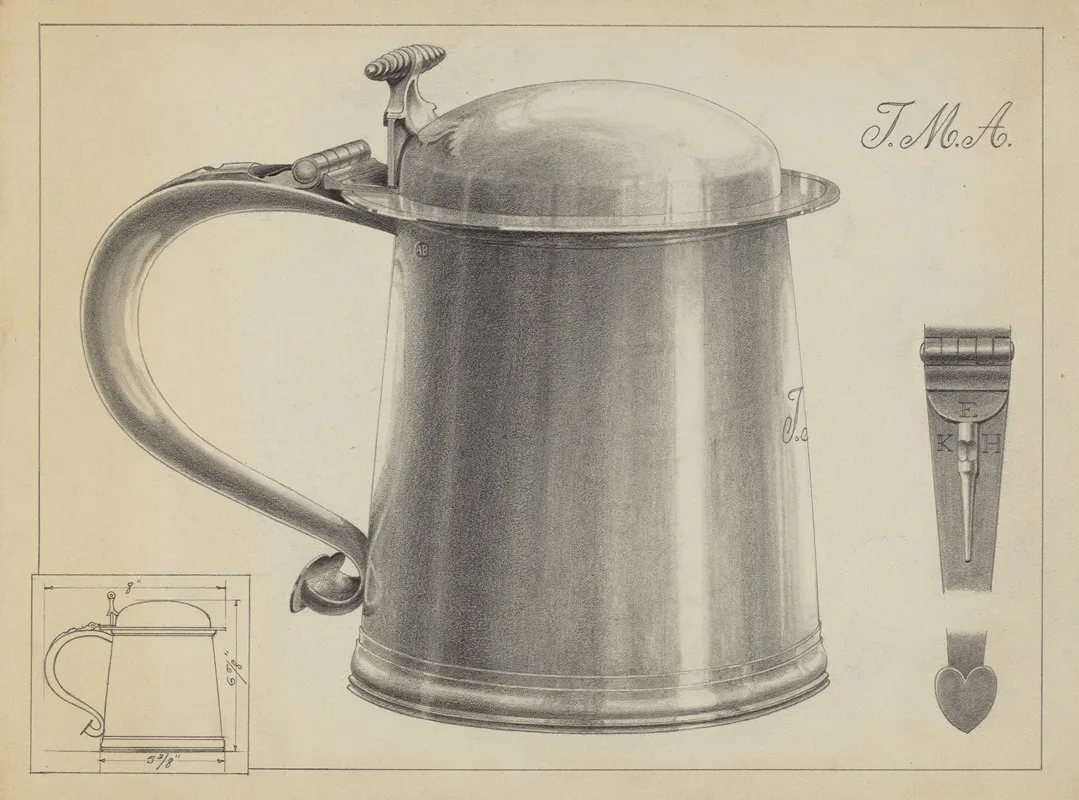 Silver Tankard 58