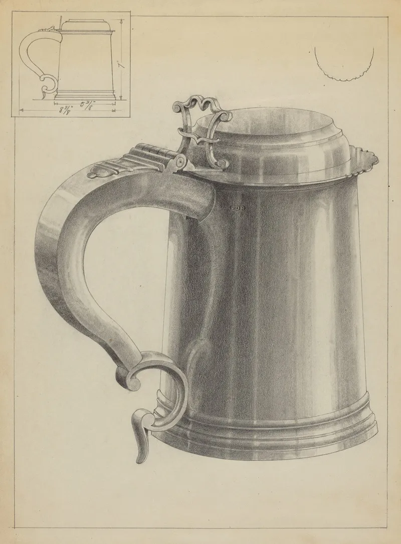 Silver Tankard 59