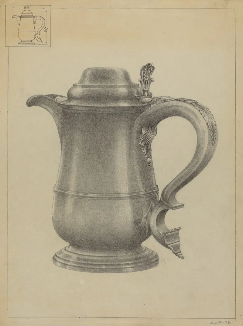 Silver Tankard 60