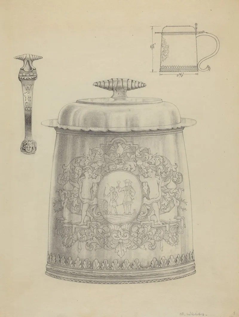 Silver Tankard 61
