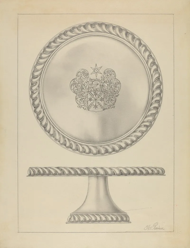 Silver Tazza