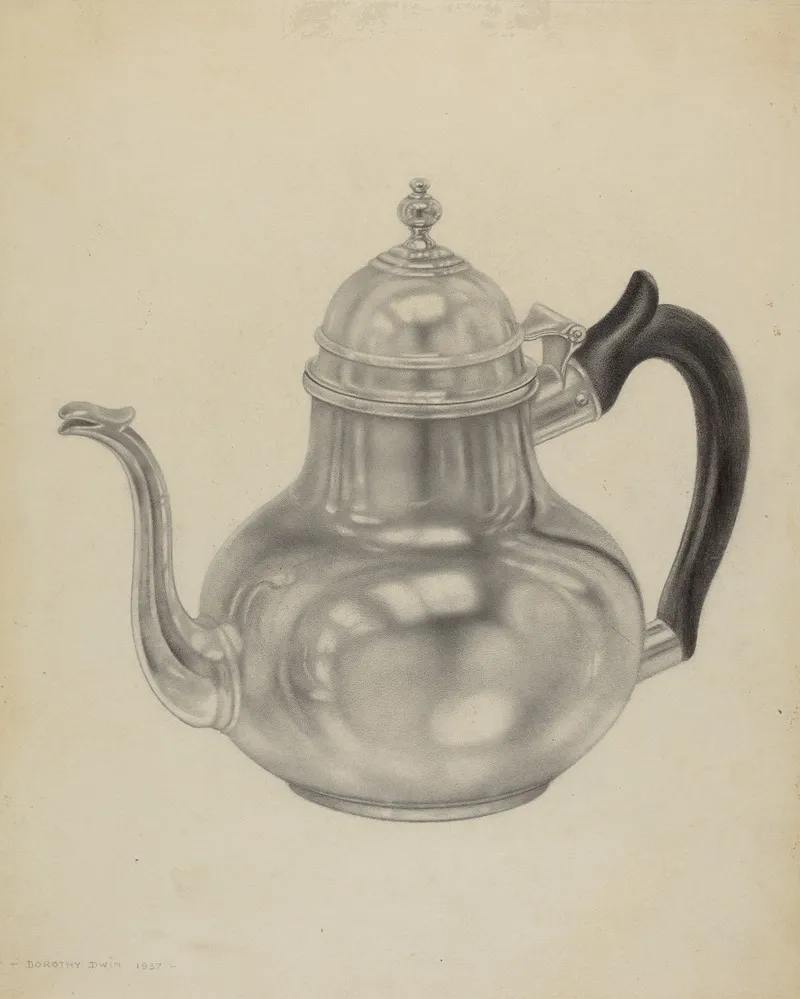 Silver Teapot 19
