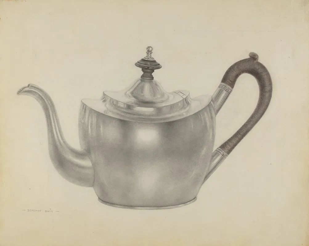 Silver Teapot 20