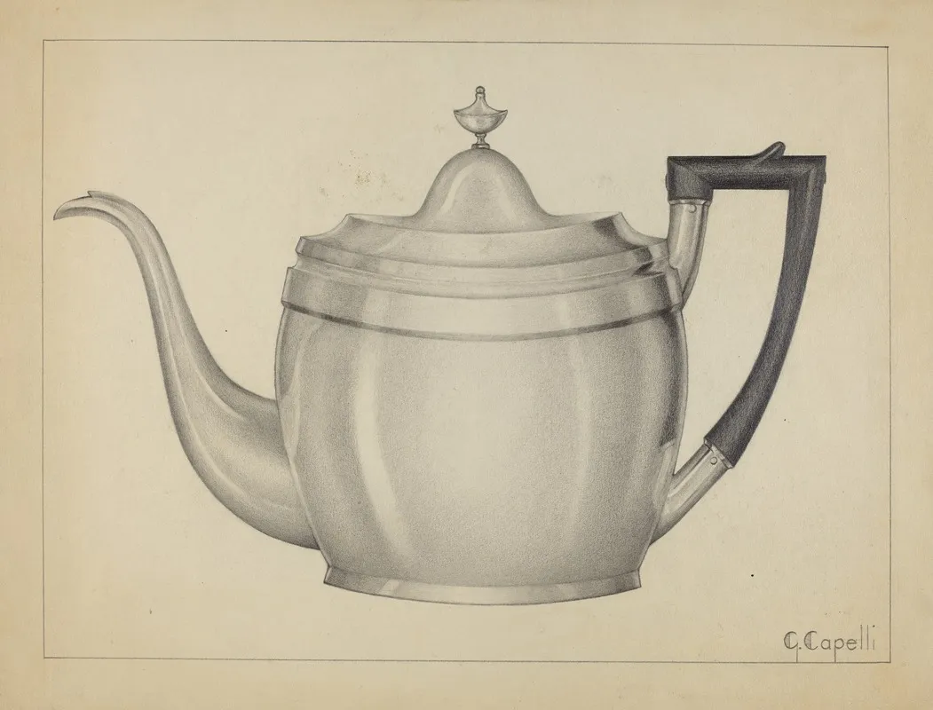 Silver Teapot 31