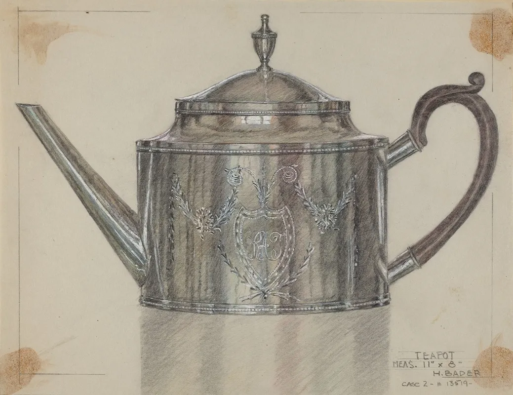 Silver Teapot 40