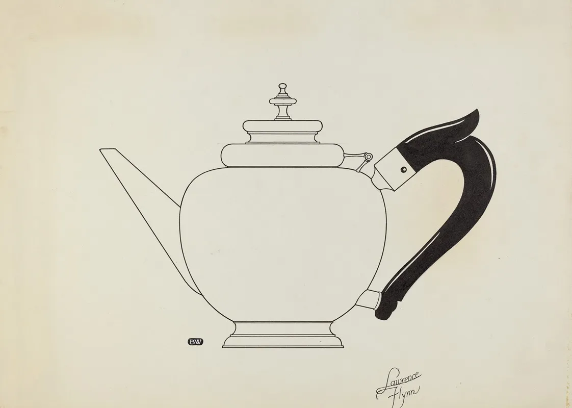 Silver Teapot 54