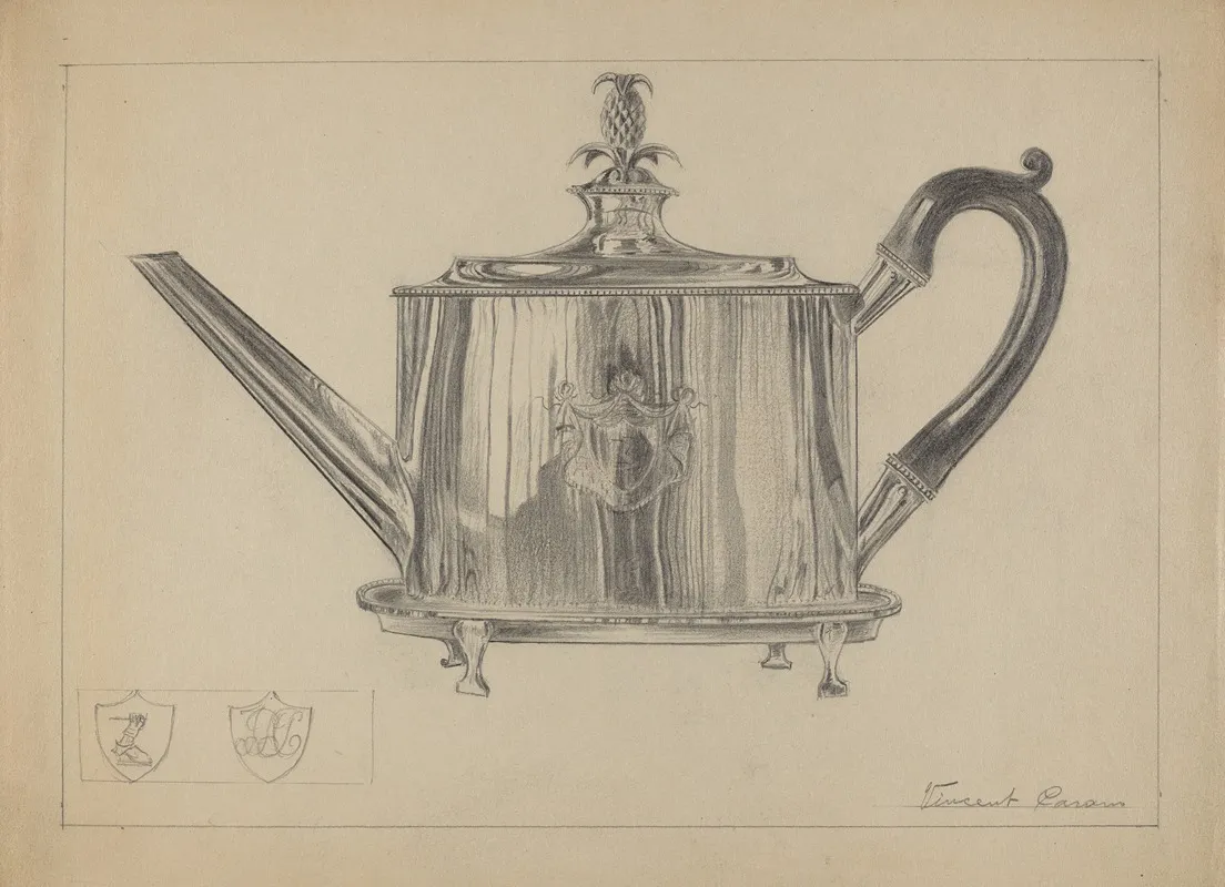 Silver Teapot 68