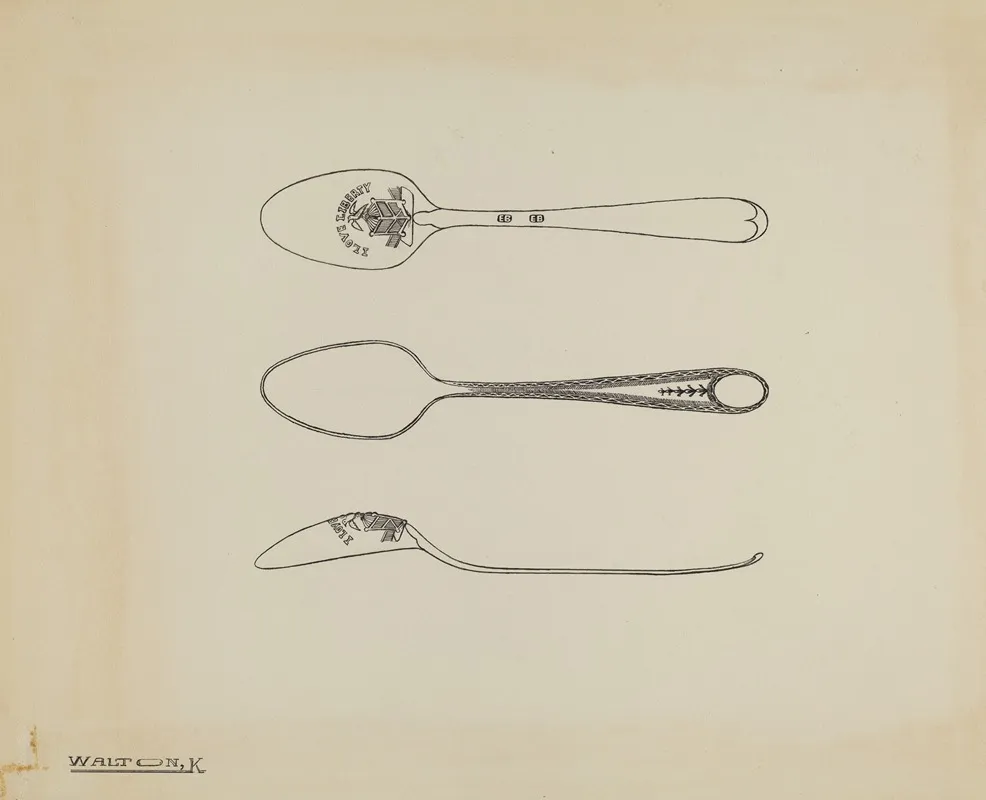 Silver Teaspoon 11