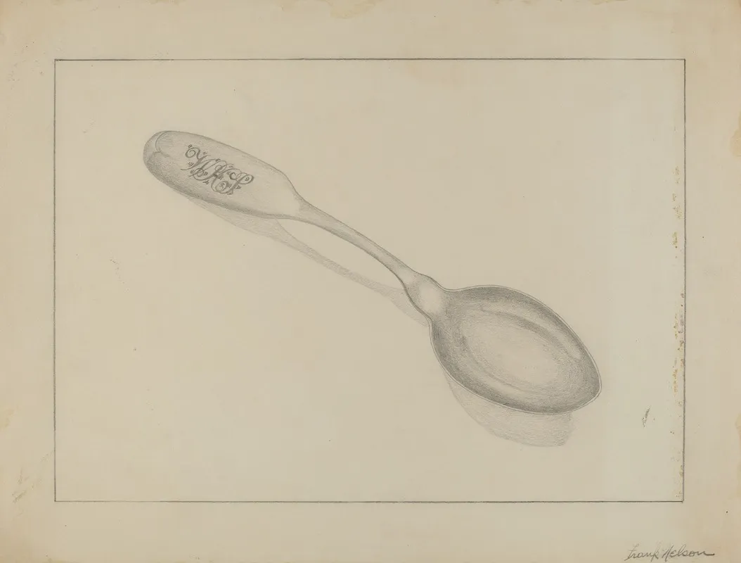 Silver Teaspoon 6