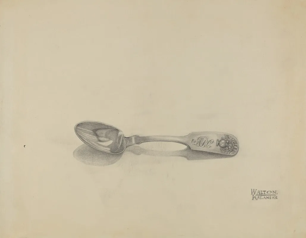 Silver Teaspoon 9