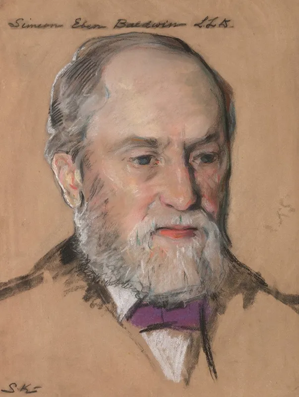 Simeon Eben Baldwin B A 1861 Prof Of Law 1872 1912 Governor Of Ct