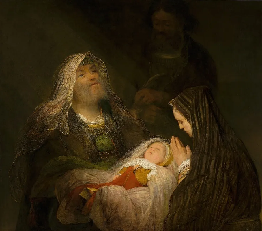 Simeons Song Of Praise Wall Art by Aert de Gelder - High-Resolution Digital Print