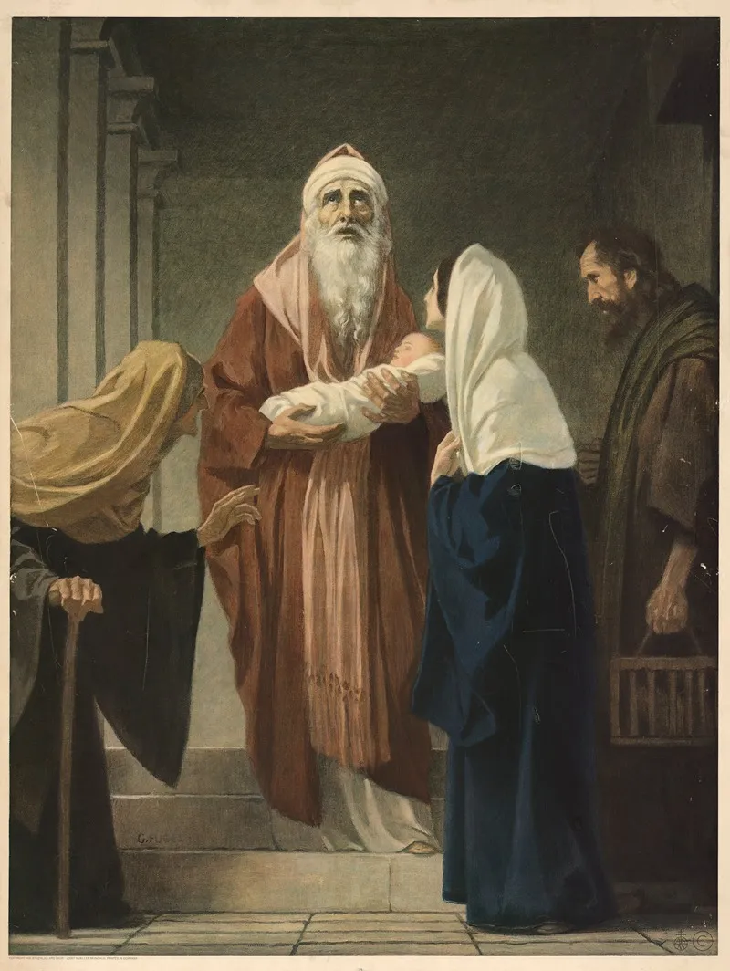 Simon And Anna Wall Art by Gebhard Fugel - High-Resolution Digital Print