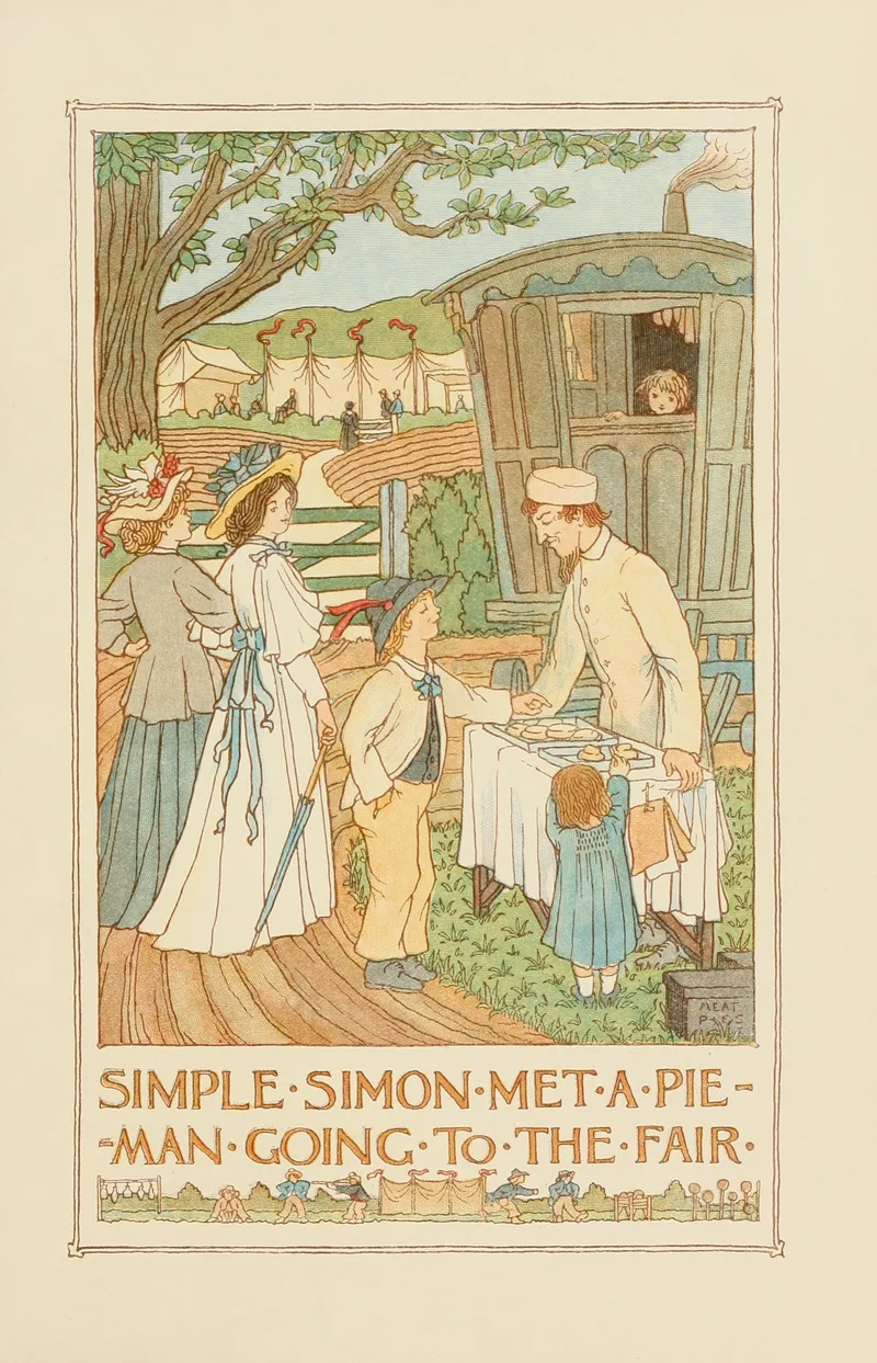Simple Simon 3 Wall Art by Francis Donkin Bedford - High-Resolution Digital Print