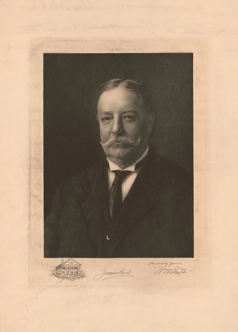 Sincerely Yours William H Taft