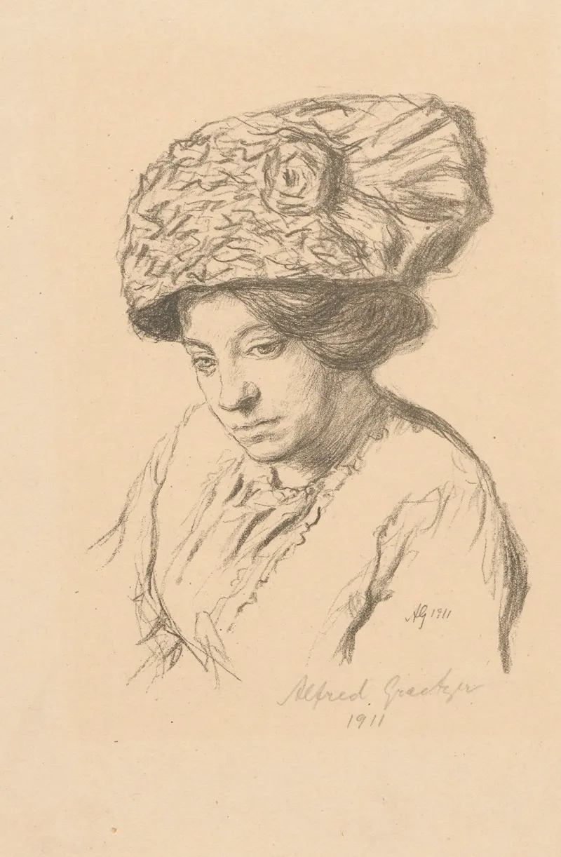 Sinnendes Madchen