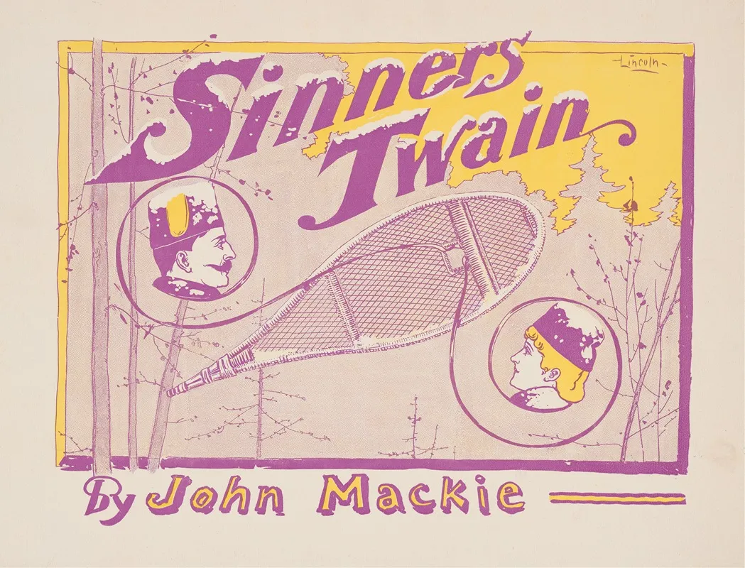 Sinners Twain Wall Art by A.W.B. Lincoln - High-Resolution Digital Print