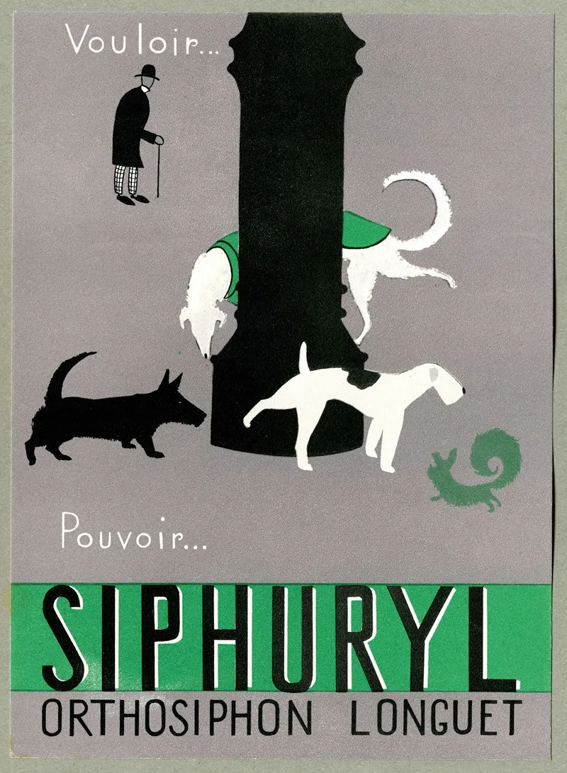 Siphuryl Wall Art by Laboratoires Longuet - High-Resolution Digital Print