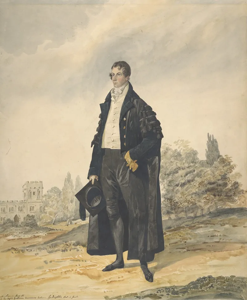 Sir Alexander Hood Bart Wall Art by Robert Dighton - High-Resolution Digital Print