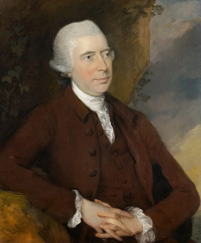 Sir George Scott Chad Baronet Of Thursford Wall Art by Thomas Gainsborough - High-Resolution Digital Print