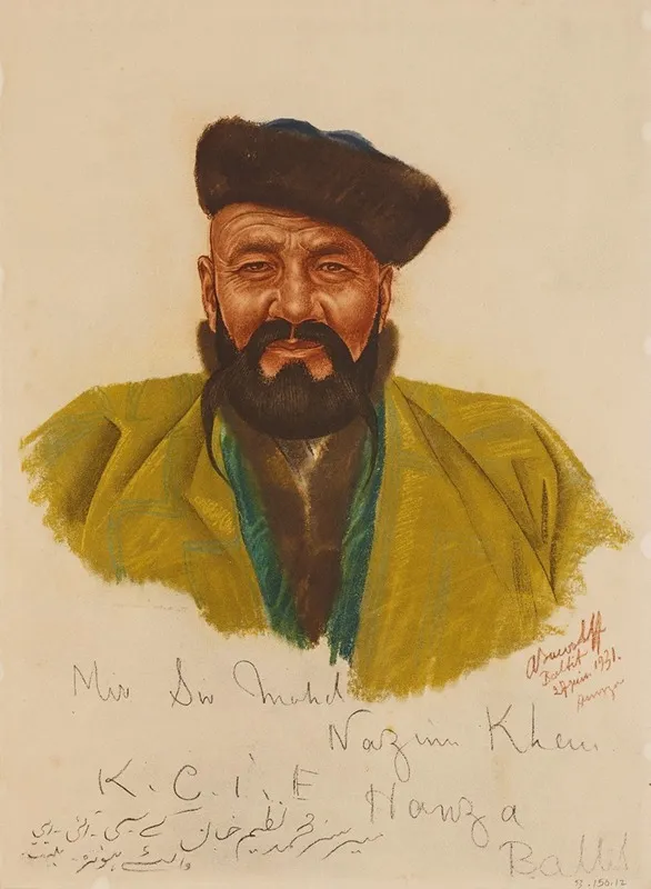 Sir Mohamed Nazim Khan Mir De Hounza Baltit