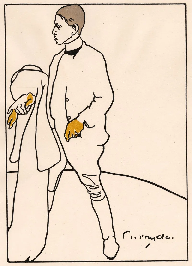 Sir William Nicholson Wall Art by James Pryde - High-Resolution Digital Print