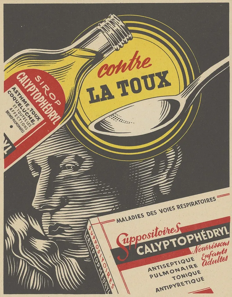 Sirop Calyptophedryl Wall Art by Laboratoire M. de Rive - High-Resolution Digital Print