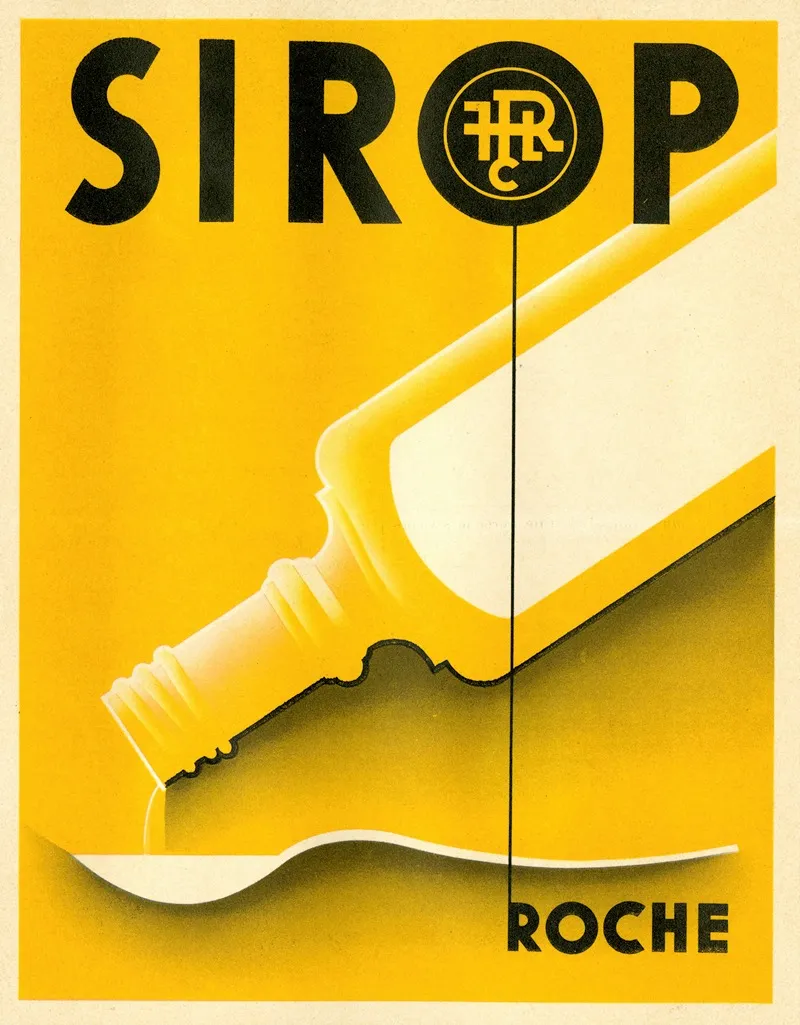 Sirop Roche 4 Wall Art by Produits F. Hoffmann-La Roche &amp; Cie - High-Resolution Digital Print