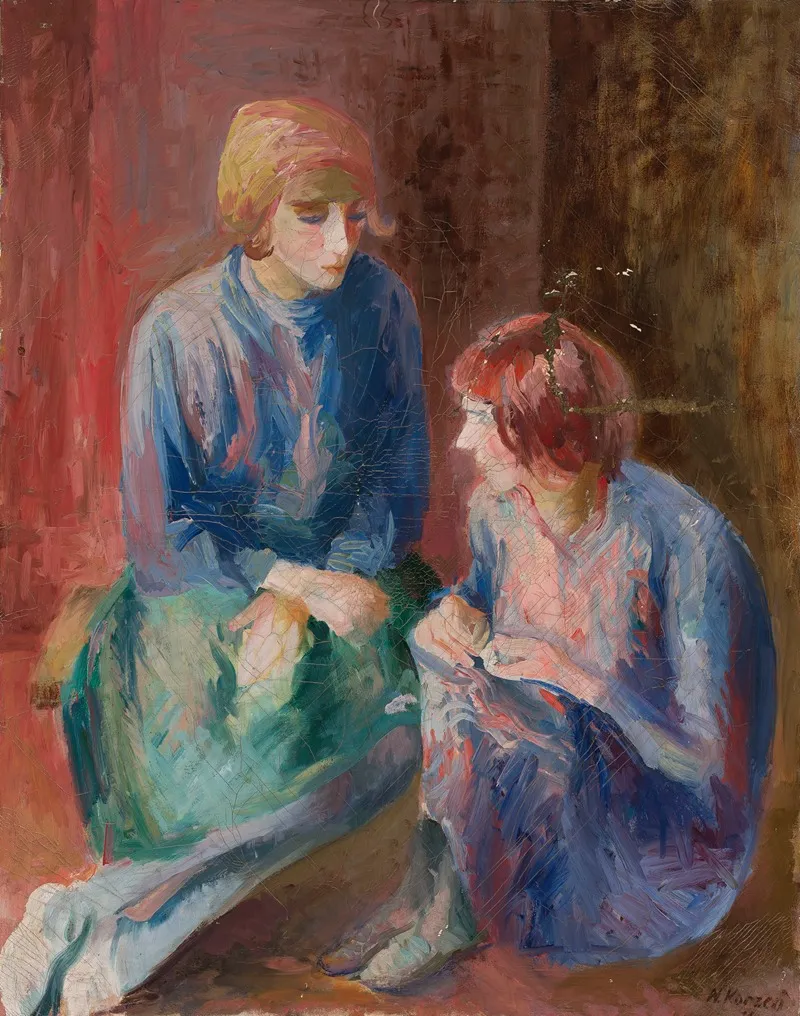 Sisters 10 Wall Art by Natan Korzeń - High-Resolution Digital Print