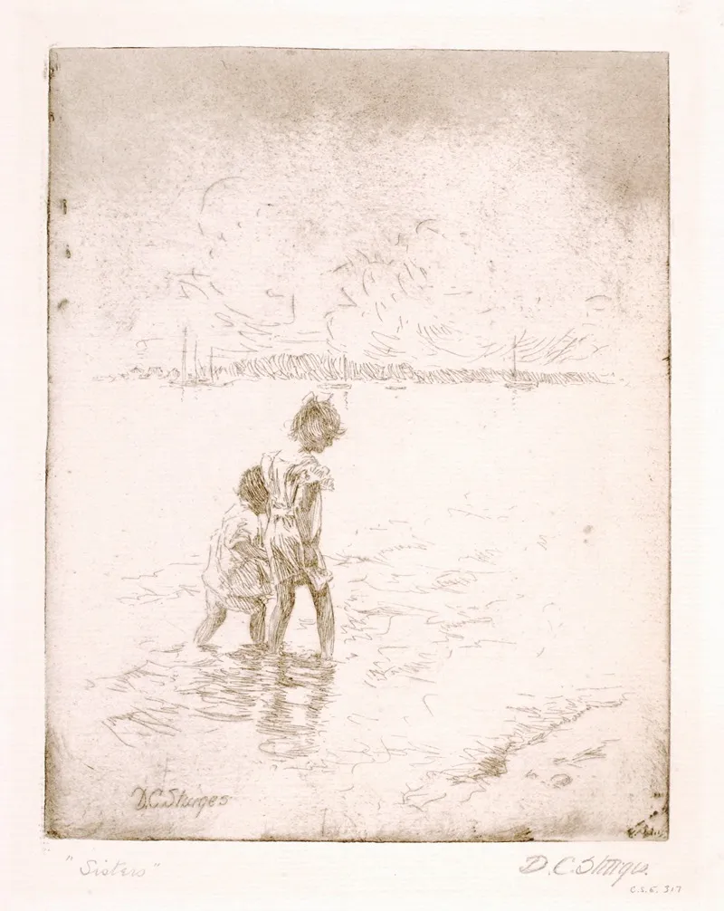 Sisters 9 Wall Art by Dwight C. Sturges - High-Resolution Digital Print