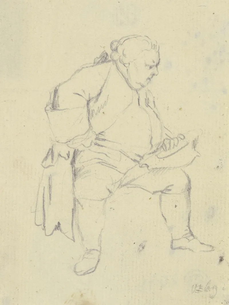 Sitting Fat Man